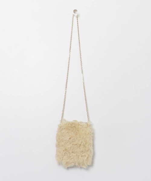 URBAN RESEARCH(アーバンリサーチ)の「CARUS AURA FUR BAG(ショルダーバッグ・レディース・ZEBRA/BROWN/CAPPUCCINO/別注GRAGE・-)」の9枚目の写真