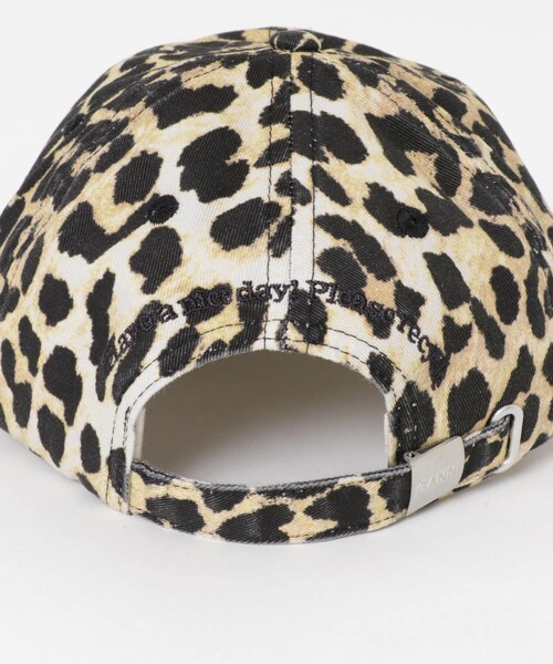 URBAN RESEARCH(アーバンリサーチ)の「GANNI WASHED COTTON CANVAS CAP(キャップ・レディース・LEOPARD・-)」の6枚目の写真