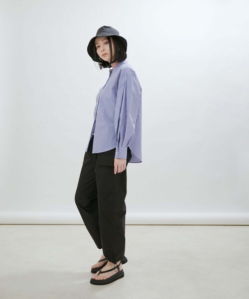 ADAM ET ROPE'(アダムエロペ)の「【La Maison de Lyllis(メゾンドリリス)】BROCKEN(ハット・レディース・ブラック/イエロー・F)」の14枚目の写真