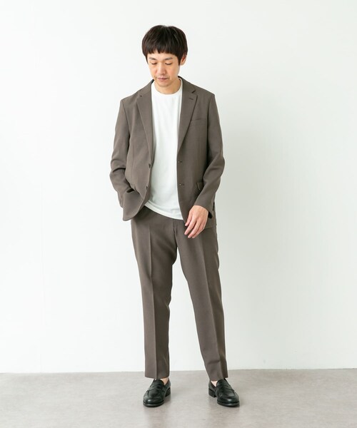 URBAN RESEARCH DOORS(アーバンリサーチドアーズ)の「LIFE STYLE TAILOR ファブリーズジャケット(テーラードジャケット・メンズ・GRAY/TAUPE/NAVY・S/M/L/XL)」の21枚目の写真