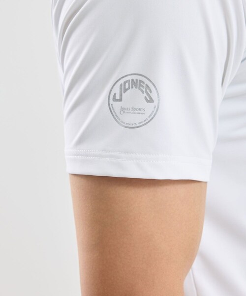 ROPE'(ロペ)の「【JONESコラボ】半袖モックネックシャツ(Tシャツ/カットソー・レディース・ブラック/ホワイト・L/M/S/XL)」の17枚目の写真