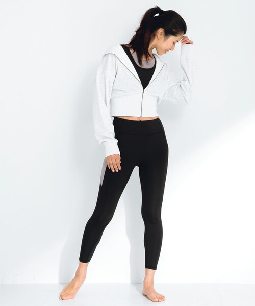 URBAN RESEARCH Sonny Label（アーバンリサーチサニーレーベル）の「SLAB　Short Zip Parka（パーカー・レディース・オフ/オートミール/杢グレー・FREE）」の18枚目の写真