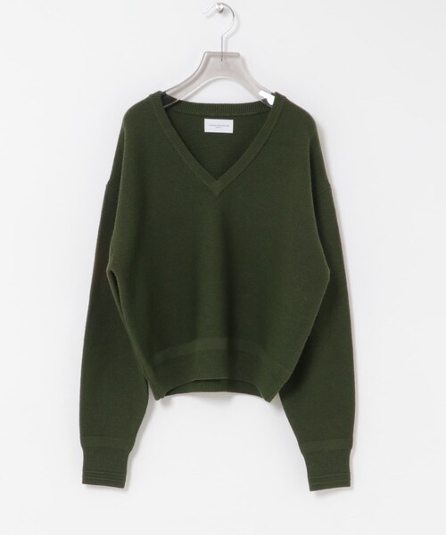URBAN RESEARCH（アーバンリサーチ）の「new basic　RIDGE PULL KNIT（ニット/セーター・レディース・BLACK/KHAKI/BLUE・Free）」の8枚目の写真