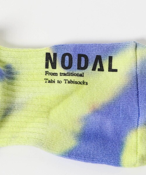 EKAL(エカル)の「NODAL Tie Dye Socks(その他アンダーウェア/インナー・メンズ・SODA KHK/ORG PNK/PPL Y GRN/BLU NVY/L GRY CCL・one)」の15枚目の写真