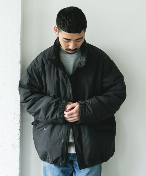 アーバンリサーチ×アルファインダストリーズ黒モッズコート新品タグ付doors アーバンリサーチ×アルファインダストリーズ黒モッズコート新品