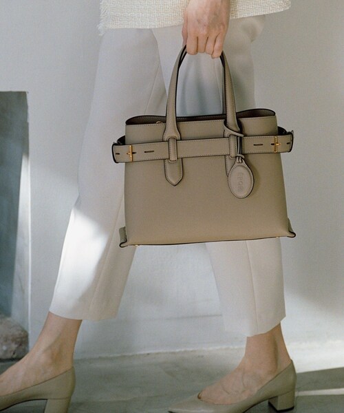 ROPE'（ロペ）の「【E'POR】A BAG Medium/通勤・26SS新型（ハンドバッグ・レディース・ブラック/ベージュ・F）」の3枚目の写真