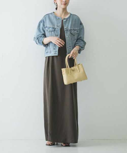 URBAN RESEARCH(アーバンリサーチ)の「LEVI’S COLLARLESS 90S TRUCKER(デニムジャケット・レディース・RURAL VIEW/T F TRKR・S)」の10枚目の写真