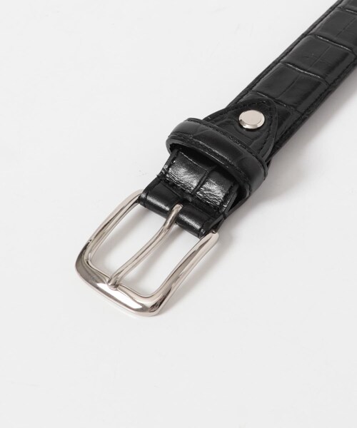 URBAN RESEARCH DOORS（アーバンリサーチドアーズ）の「LIFE STYLE TAILOR　エンボスレザーベルト（ベルト・メンズ・BLACK/BROWN・FREE）」の6枚目の写真