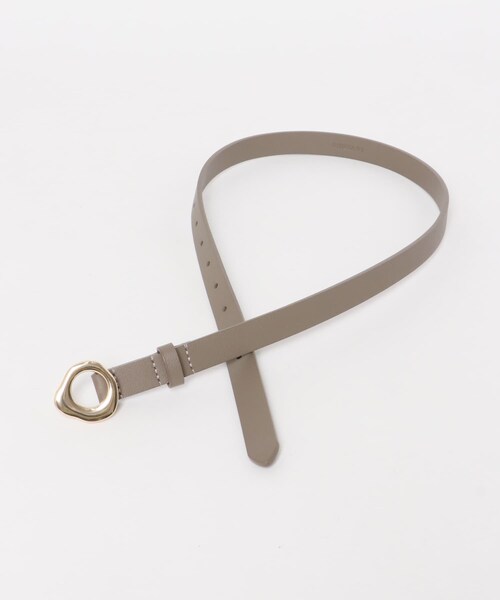 URBAN RESEARCH ROSSO（アーバンリサーチロッソ）の「LE VERNIS　Eyelet belt（ベルト・レディース・ブラック/チャコール・-）」の7枚目の写真