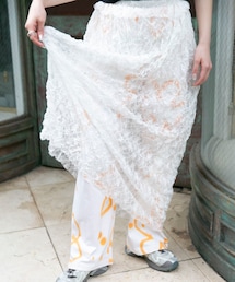 URBAN RESEARCH | TanC TOKYO CRUSHED LACE GATHER SKIRT(スカート)