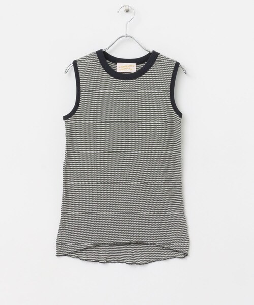 URBAN RESEARCH ROSSO（アーバンリサーチロッソ）の「CaRouseLamBRa　NO-SLEEVE PACK WHITE BORDER（タンクトップ・レディース・WHITEGREEN/WHITELATTE/WHITEGRAPE・OS）」の20枚目の写真