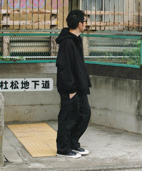 URBAN RESEARCH（アーバンリサーチ）の「LOGIC ONE SWEAT ZIP PARKA（パーカー・メンズ・BLACK/ORANGE/BROWN・M/L）」の10枚目の写真