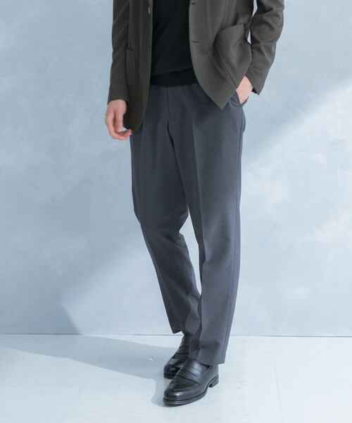 URBAN RESEARCH DOORS(アーバンリサーチドアーズ)の「LIFE STYLE TAILOR リネンライクコンフォータブルパンツ(スラックス・メンズ・BLUE NAVY/GRAY/OLV BROWN・S/M/L/XL)」の9枚目の写真