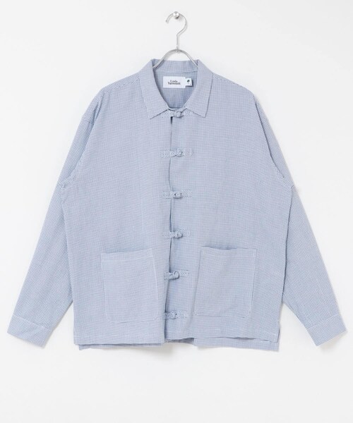 URBAN RESEARCH(アーバンリサーチ)の「Little Yarmouth Kung fu Shirt(シャツ/ブラウス・メンズ・WHITE/NAVY・L/XL)」の13枚目の写真