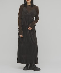 KBF | マジョリカプリーツセパレートワンピース(ワンピース)