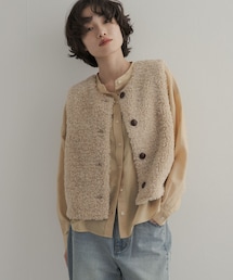 URBAN RESEARCH DOORS | テディボアベスト 26AW(ダウンベスト)