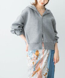 URBAN RESEARCH ROSSO WOMEN | ダブルジップダンボールパーカー(パーカー)