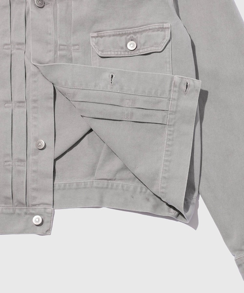 ADAM ET ROPE'（アダムエロペ）の「【Maison Margiela/メゾン マルジェラ】DENIM JKT JPN LIMITED（デニムジャケット・メンズ・ライトグレー・46/48）」の10枚目の写真