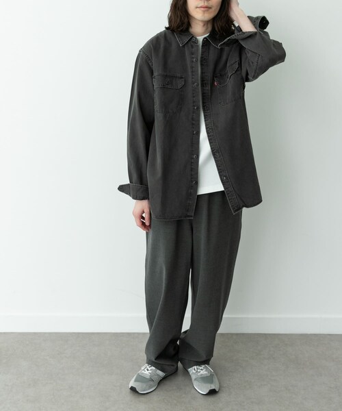 URBAN RESEARCH Sonny Label（アーバンリサーチサニーレーベル）の「LEVI’S　JACKSON WORKER（シャツ/ブラウス・メンズ・DRAK WASH・M/L）」の7枚目の写真