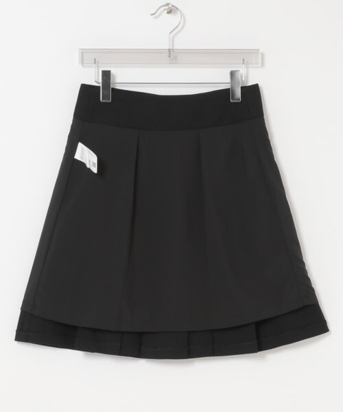 URBAN RESEARCH（アーバンリサーチ）の「Studio Doe　Wool Wide Pleated Midi Skirt（スカート・レディース・IVORY/BLACK・M/S）」の10枚目の写真