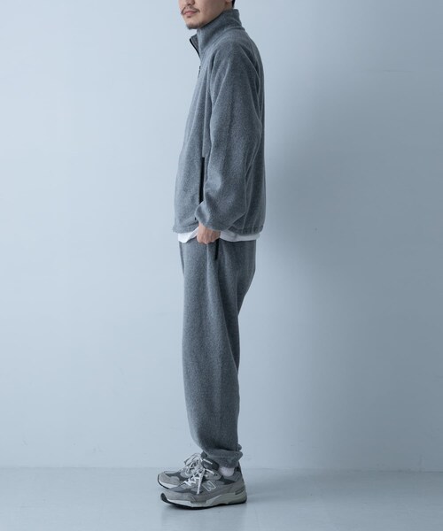 URBAN RESEARCH（アーバンリサーチ）の「ES.1　Fleece Jacket（ブルゾン・メンズ・gray/black・M/L/XL）」の13枚目の写真