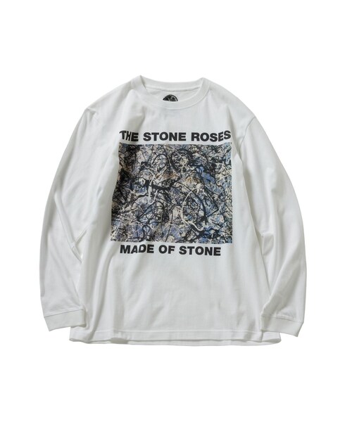 bonjour records（ボンジュールレコーズ）の「The Stone Roses/ザ・ストーン・ローゼス for bonjour records Official Long Sleeve T-shirt（Tシャツ/カットソー・レディース・ホワイト/ホワイト系/オフホワイト/キナリ・L/M/XL）」の20枚目の写真