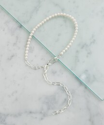 URBAN RESEARCH ROSSO | in mood　CLIP PEARL NECKLACE(ネックレス)