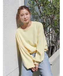 Ungrid | コットン混ショートルーズニット(ニット/セーター)