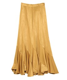 LAGUNAMOON | エスカルゴ切り替えサテンスカート(スカート)