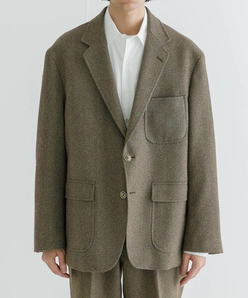 URBAN RESEARCH（アーバンリサーチ）の「FREEMANS SPORTING CLUB　St MARKS JACKET（テーラードジャケット・メンズ・Wブラウン・S/M/L）」の2枚目の写真
