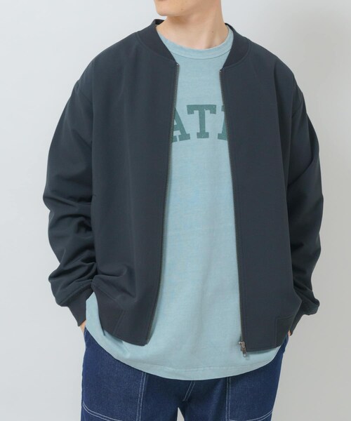 ITEMS URBANRESEARCH(アイテムズ アーバンリサーチ)の「TRストレッチ ジップアップブルゾン(ブルゾン・メンズ・BLK/GRY/BEG・M/L)」の15枚目の写真