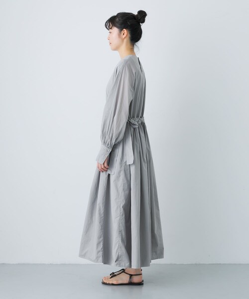 かぐれ（カグレ）の「COSMIC WONDER　Suvin cotton farmer dress（ワンピース・レディース・Ashvioletj/Black・1）」の16枚目の写真