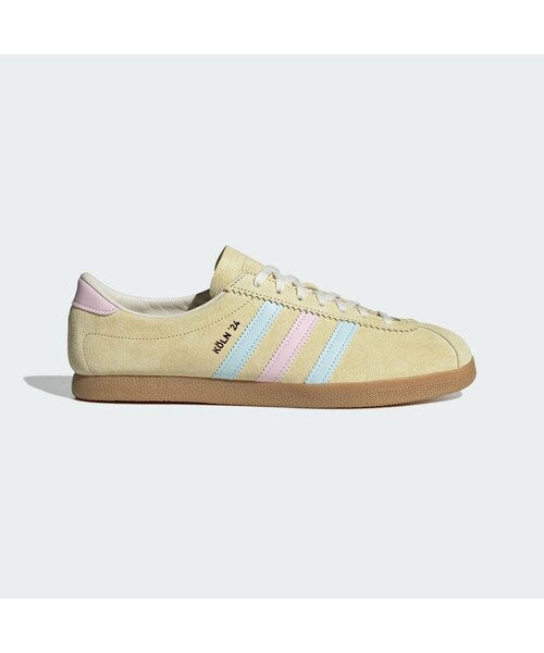 adidas(アディダス)の「ケルン 24 / Koln 24(シューズ・メンズ・イエロー・22.0cm/22.5cm/23.0cm/23.5cm/24.0cm/24.5cm/25.0cm/25.5cm/26.0cm/26.5cm/27.0cm/27.5cm/28.0cm/28.5cm/29.0cm/29.5cm/30.0cm/31.0cm/30.5cm/31.5cm/32.0cm)」の1枚目の写真