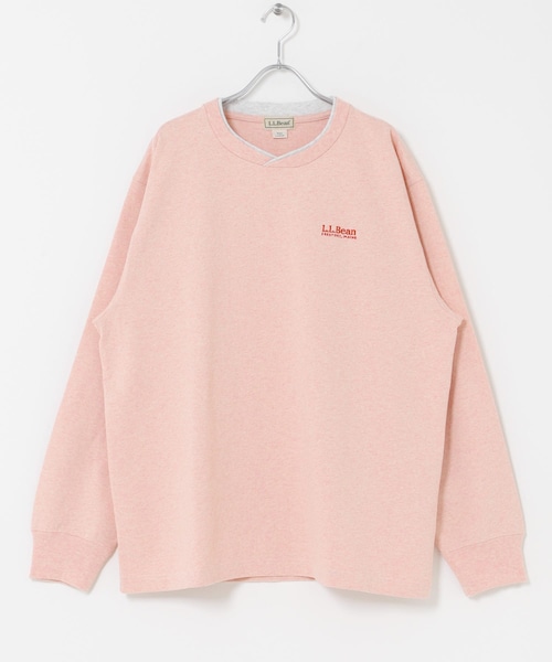 URBAN RESEARCH DOORS（アーバンリサーチドアーズ）の「L.L.Bean JAPAN EDITION　UNION LONG SLEEVE T-SHIRTS（Tシャツ/カットソー・メンズ・WHITE/BIRCH/TOP GREY/TOP SAX/TOP RED/NAVY・M/L/XL）」の6枚目の写真