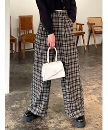 EMODA | ウールブレンドワイドパンツ(その他パンツ)