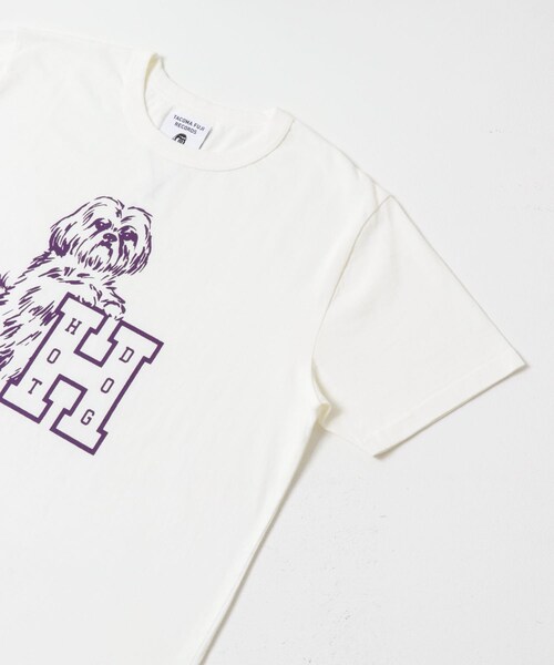 EKAL（エカル）の「TACOMA FUJI RECORDS　HOT DOG VNTG LOGO T-shirts（Tシャツ/カットソー・メンズ・WHITE・M/L/XL）」の4枚目の写真