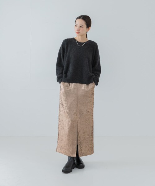 URBAN RESEARCH(アーバンリサーチ)の「グリッターロングスカート(スカート・レディース・SILVER/BROWN・FREE)」の10枚目の写真