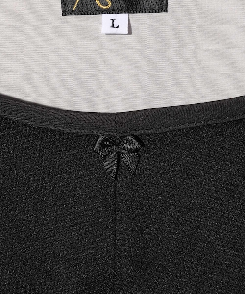 ADAM ET ROPE'（アダムエロペ）の「【NEEDLES/ニードルス】Beret - Linen Nylon Oxford（ハンチング/ベレー帽・メンズ・ブラック・L）」の10枚目の写真