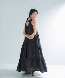 URBAN RESEARCH ROSSO | インドコットン バックシャンワンピース(ワンピース)