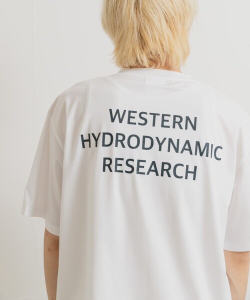 THE GOODLAND MARKET(ザグッドランドマーケット)の「Western Hydrodynamic LYCRA SHORT-SLEEVE T-SHIRTS(Tシャツ/カットソー・メンズ・WHITE/GRAY/BLACK・S/M/L/XL)」の16枚目の写真