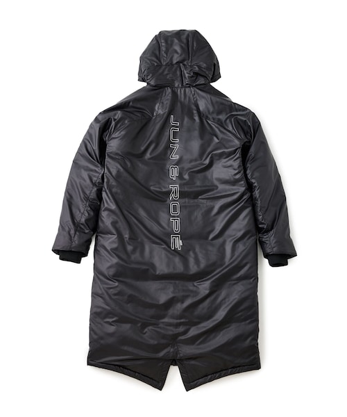 ROPE'（ロペ）の「【J'aDoRe限定】ロゴ入り中綿ベンチコート/撥水・ユニセックス（その他アウター・レディース・ブラック・M）」の19枚目の写真