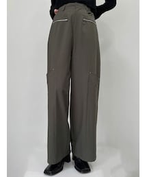 MURUA（ムルーア）の「ZIPワイドパンツ（その他パンツ・レディース）」