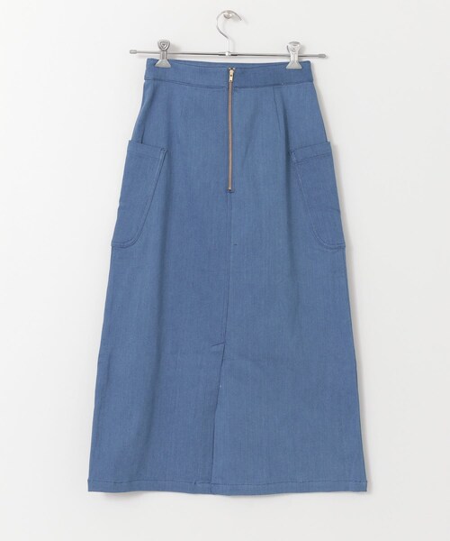ITEMS URBANRESEARCH（アイテムズ アーバンリサーチ）の「アウトポケットデニムスカート∴（デニムスカート・レディース・L.BLU/NVY・S/M）」の11枚目の写真