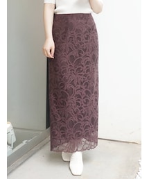 MERCURYDUO | チュールレースタイトスカート(スカート)