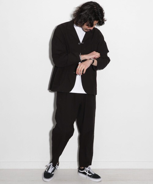 URBAN RESEARCH Sonny Label（アーバンリサーチサニーレーベル）の「CATALINA PANTS（チノパンツ・メンズ・Beige/Black・S/M/L）」の4枚目の写真