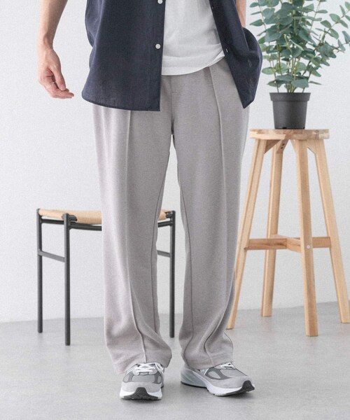 URBAN RESEARCH DOORS(アーバンリサーチドアーズ)の「FORK&SPOON ヘンプ混カットソーパンツ(その他パンツ・メンズ・GRAY/WOOD・4/5)」の4枚目の写真