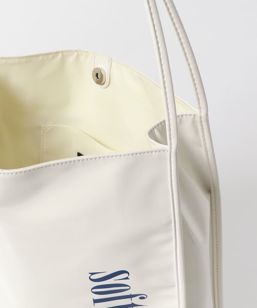 SENSE OF PLACE by URBAN RESEARCH（センスオブプレイスバイアーバンリサーチ）の「エナメルトートバッグ（トートバッグ・レディース・IVORY/BLACK/BEIGE・one）」の11枚目の写真