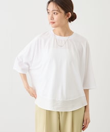 Jayro | 異素材ヘムプルオーバー(Tシャツ/カットソー)