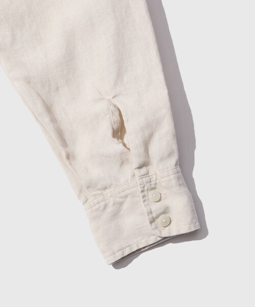 ADAM ET ROPE'(アダムエロペ)の「【NECESSARY or UNNECESSARY/ネセサリーオアアンネセサリー】WW SHIRT(シャツ/ブラウス・メンズ・ホワイト系/オリーブ・L/XL)」の9枚目の写真