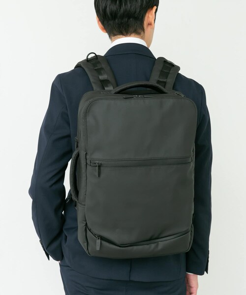 URBAN RESEARCH DOORS（アーバンリサーチドアーズ）の「S.M.L.　2WAY BUSINESS RUCKSACK（ビジネスバッグ・メンズ・BLACK・-）」の2枚目の写真